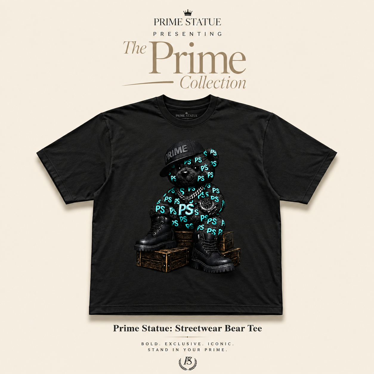 Streetwear Bear Tee