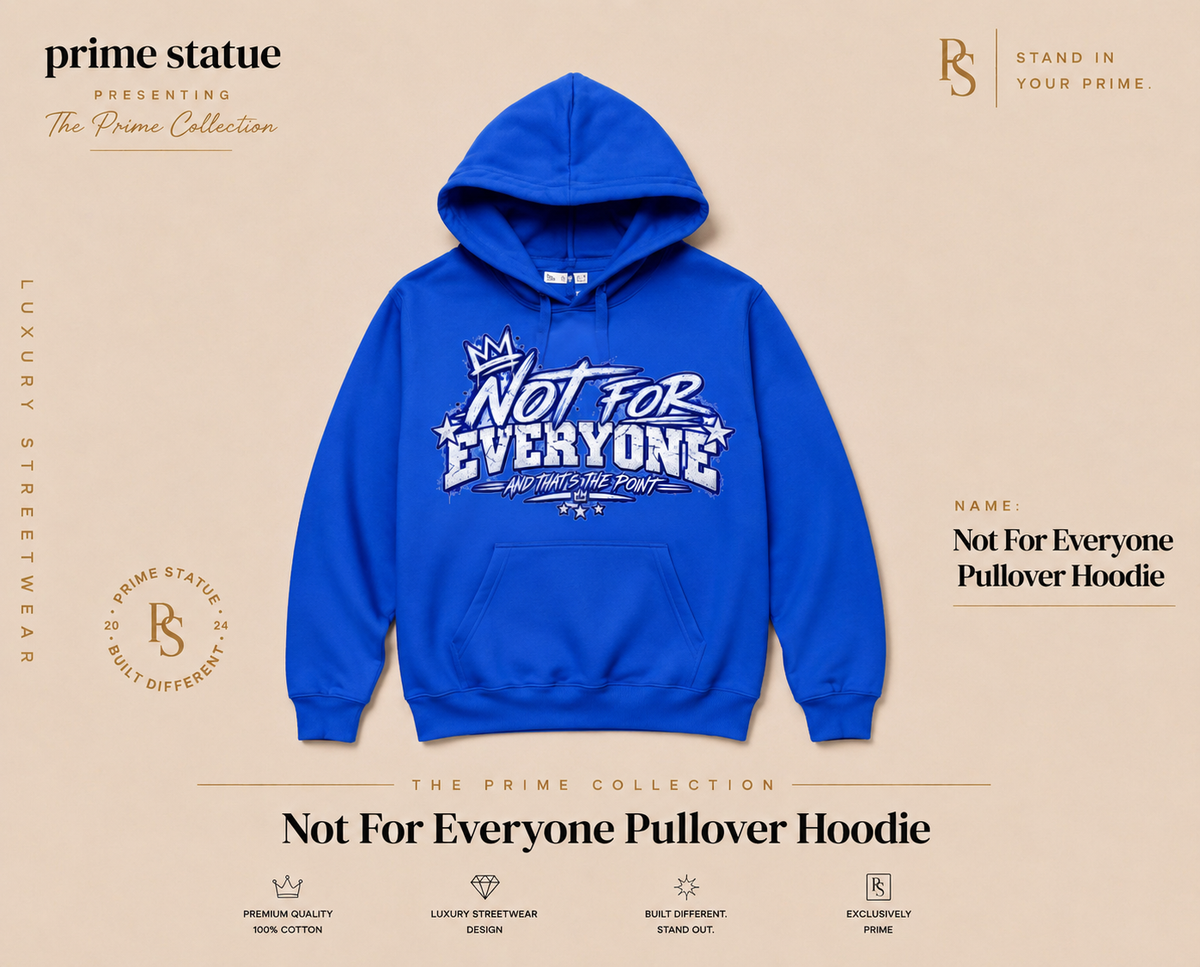 Not For Everyone Pullover Hoodie