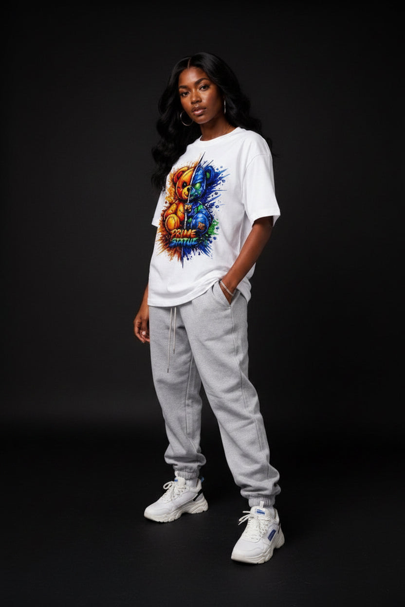 Split Bear Tee