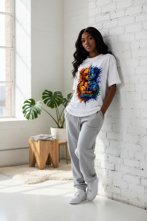 Split Bear Tee