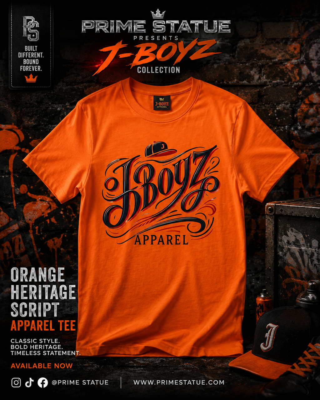 Heritage Script Apparel Tee