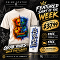 THE PRIME STATUE FEATURED SHIRT OF THE WEEK